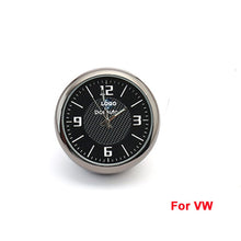 Cargar imagen en el visor de la galería, Car Clock Watch Modified Car Interior Electronic Quartz Watch Car Decoration with logo For Honda BMW Benz VW Audi Nissan