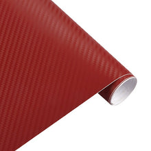 Cargar imagen en el visor de la galería, 30cmx127cm 3D Carbon Fiber Vinyl Car Wrap Sheet Roll Film Car stickers and Decals Motorcycle Car Styling Accessories Automobiles
