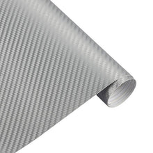 Cargar imagen en el visor de la galería, 30cmx127cm 3D Carbon Fiber Vinyl Car Wrap Sheet Roll Film Car stickers and Decals Motorcycle Car Styling Accessories Automobiles

