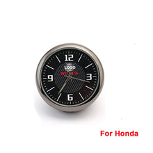 Cargar imagen en el visor de la galería, Car Clock Watch Modified Car Interior Electronic Quartz Watch Car Decoration with logo For Honda BMW Benz VW Audi Nissan
