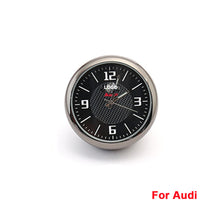 Cargar imagen en el visor de la galería, Car Clock Watch Modified Car Interior Electronic Quartz Watch Car Decoration with logo For Honda BMW Benz VW Audi Nissan
